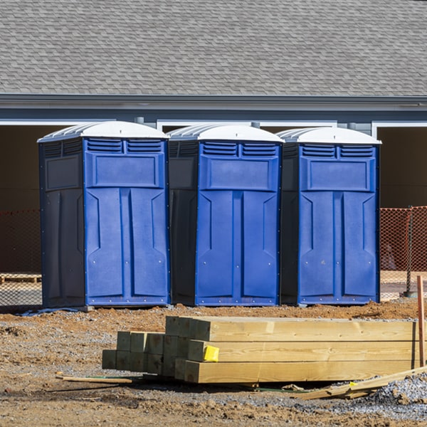 are there different sizes of portable toilets available for rent in Carson ND